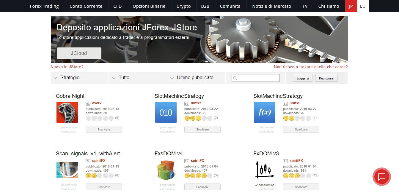 Recensione di Dukascopy - JStore